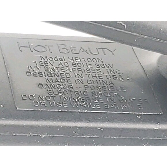 Hot Beauty 1" Flat Iron Hair Straightener And 1/2" Travel Size Straightener - Picture 8 of 14